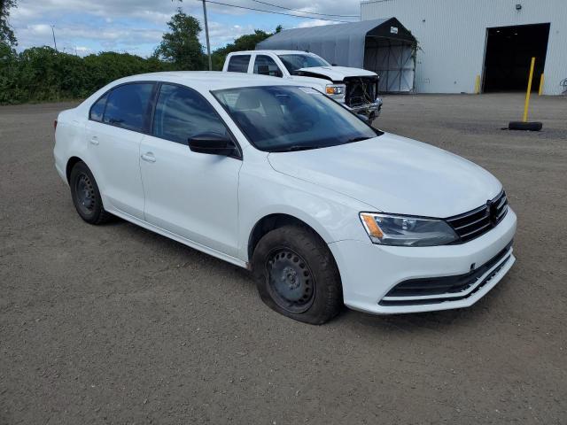 3VW2K7AJ2FM402446 - 2015 VOLKSWAGEN JETTA BASE WHITE photo 4