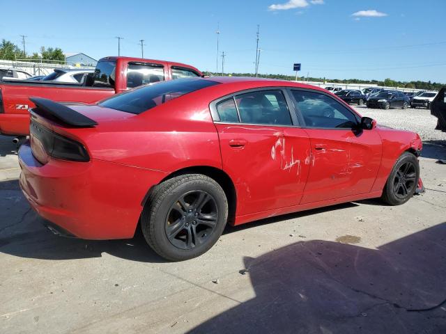 2C3CDXBG0FH751547 - 2015 DODGE CHARGER SE RED photo 3