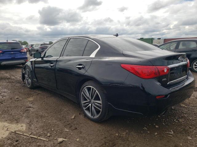 JN1BV7AR5FM411270 - 2015 INFINITI Q50 BASE BLACK photo 2