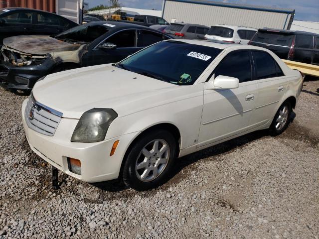 1G6DM57T370137918 - 2007 CADILLAC CTS WHITE photo 1