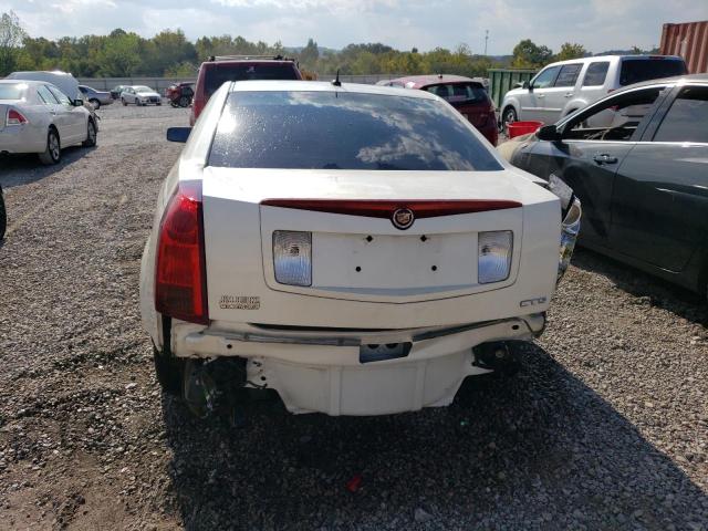 1G6DM57T370137918 - 2007 CADILLAC CTS WHITE photo 6