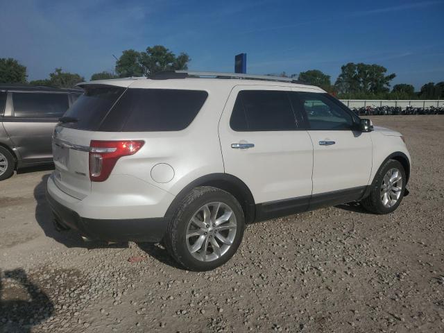 1FM5K7F8XDGB69831 - 2013 FORD EXPLORER LIMITED WHITE photo 3