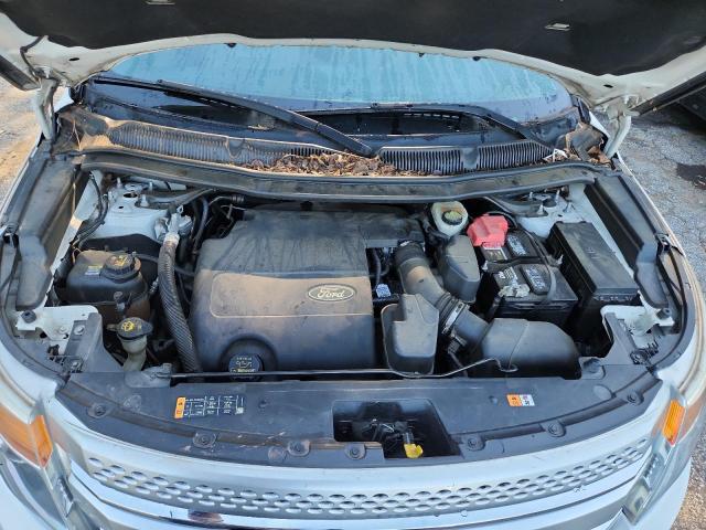 1FM5K7D84DGB75238 - 2013 FORD EXPLORER XLT Biały zdjęcie 11