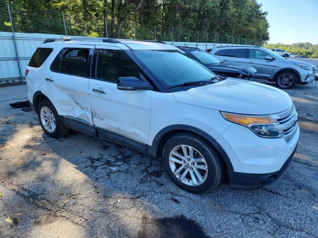 1FM5K7D84DGB75238 - 2013 FORD EXPLORER XLT Biały zdjęcie 4