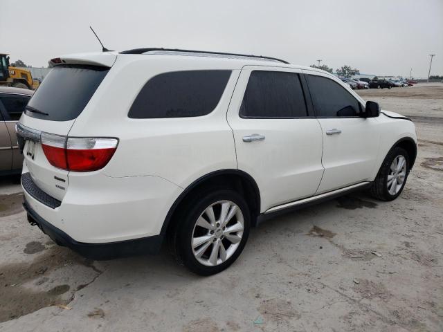 1D4RD4GG1BC637988 - 2011 DODGE DURANGO CREW WHITE photo 3