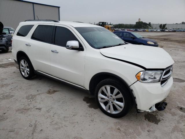 1D4RD4GG1BC637988 - 2011 DODGE DURANGO CREW WHITE photo 4