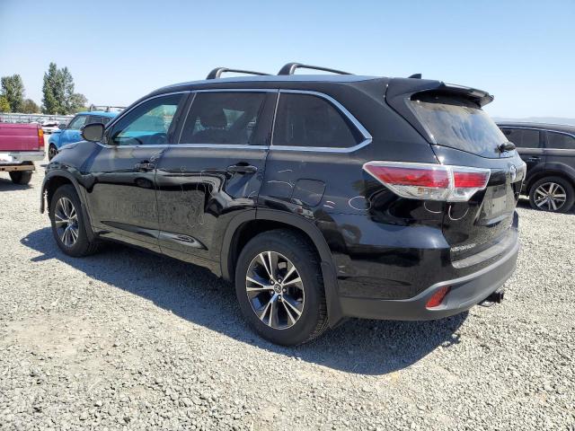 5TDJKRFH8GS274117 - 2016 TOYOTA HIGHLANDER XLE BLACK photo 2