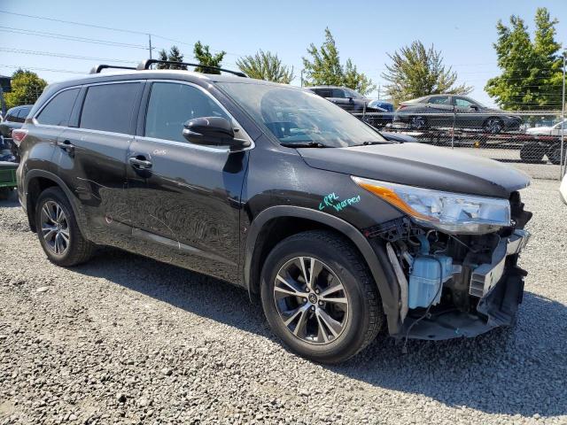 5TDJKRFH8GS274117 - 2016 TOYOTA HIGHLANDER XLE BLACK photo 4