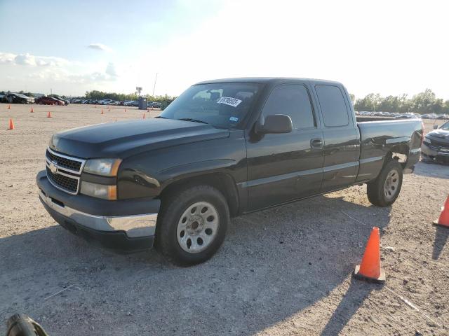 1GCEC19X57Z124578 - 2007 CHEVROLET SILVERADO C1500 CLASSIC BLACK photo 1