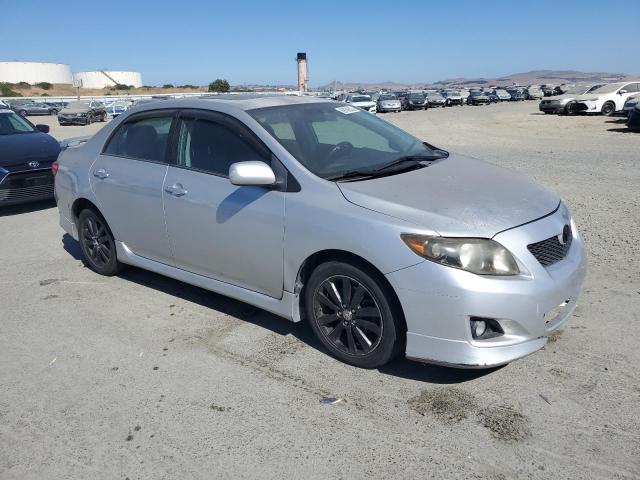 1NXBU40E79Z101280 - 2009 TOYOTA COROLLA BASE Gümüş foto 4