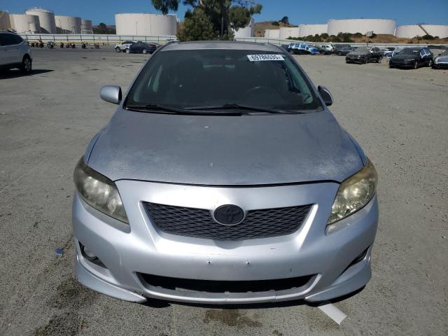 1NXBU40E79Z101280 - 2009 TOYOTA COROLLA BASE Gümüş foto 5