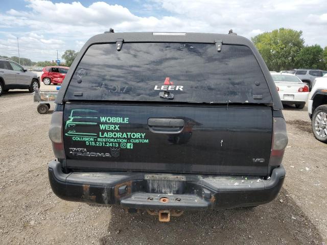 3TMLU4EN3DM106748 - 2013 TOYOTA TACOMA DOUBLE CAB BLACK photo 6