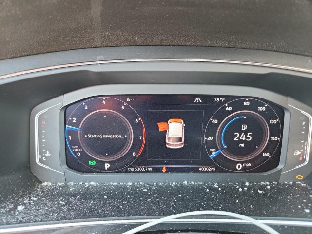 3VV2B7AX0KM102987 - 2019 VOLKSWAGEN TIGUAN SE Srebrny zdjęcie 9