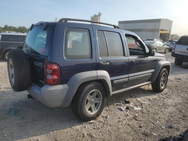 1J4GL48K26W125598 - 2006 JEEP LIBERTY SPORT BLUE photo 3