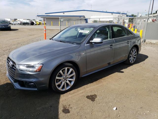 WAUAFAFL5EN000691 - 2014 AUDI A4 PREMIUM GRAY photo 1