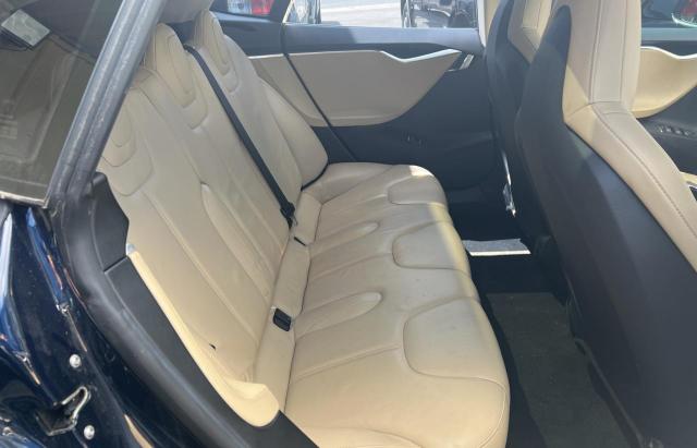 5YJSA1CN5DFP13308 - 2013 TESLA MODEL S Niebieski zdjęcie 6