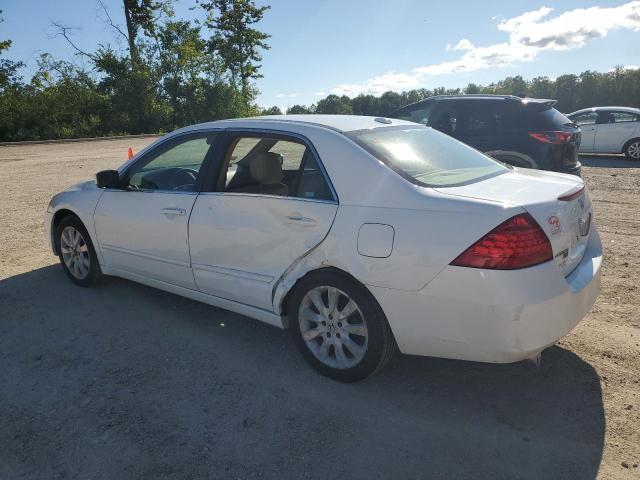 1HGCM66566A069819 - 2006 HONDA ACCORD EX WHITE photo 2