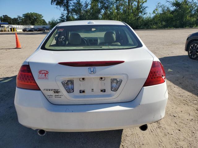 1HGCM66566A069819 - 2006 HONDA ACCORD EX WHITE photo 6