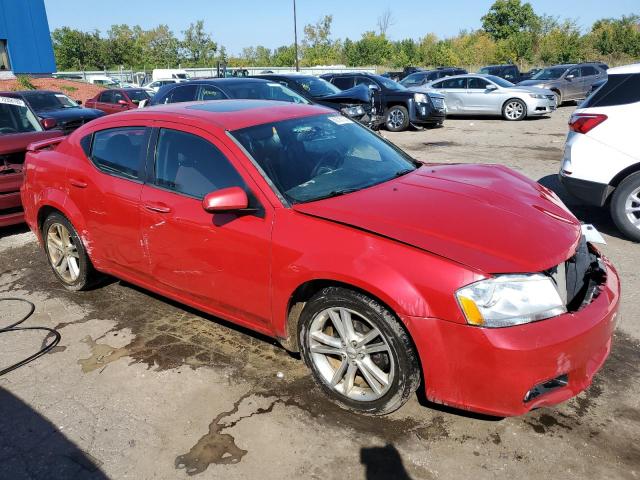 1C3CDZEG7CN312968 - 2012 DODGE AVENGER SXT RED photo 4