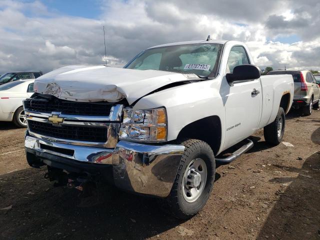 1GCHK44K59E104130 - 2009 CHEVROLET SILVERADO K2500 HEAVY DUTY WHITE photo 1