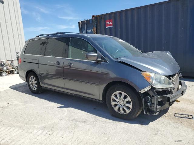 5FNRL3H75AB039705 - 2010 HONDA ODYSSEY EXL GRAY photo 4