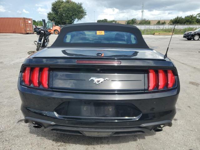 1FATP8UH7L5167072 - 2020 FORD MUSTANG BLACK photo 6