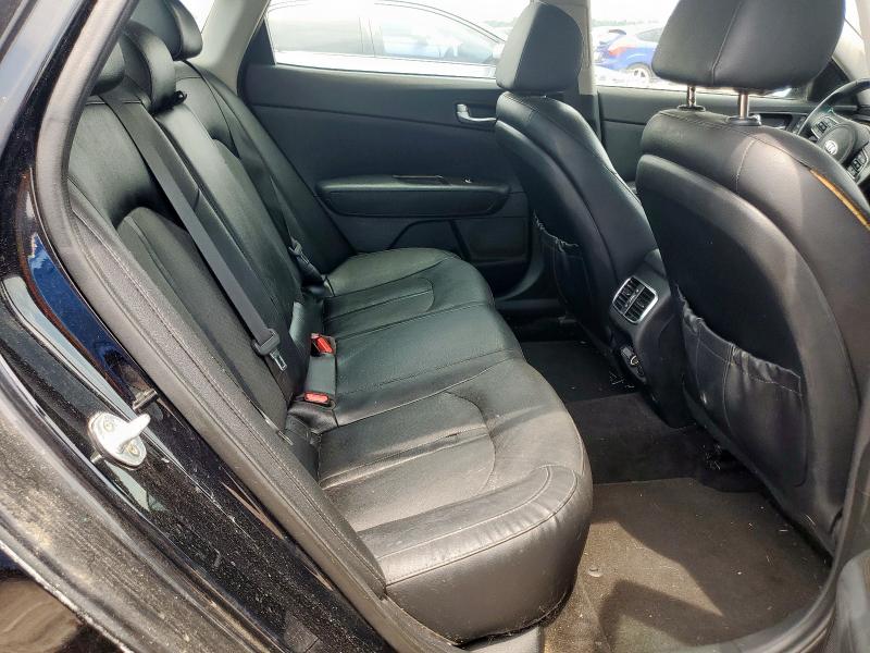 5XXGU4L32JG220580 - 2018 KIA OPTIMA EX BLACK photo 10