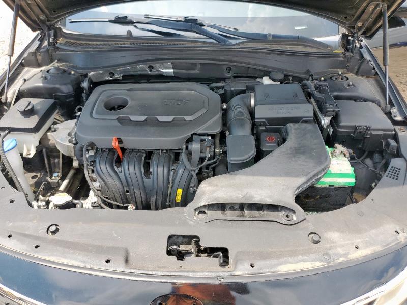 5XXGU4L32JG220580 - 2018 KIA OPTIMA EX BLACK photo 11