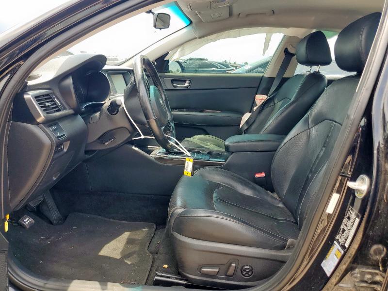 5XXGU4L32JG220580 - 2018 KIA OPTIMA EX BLACK photo 7