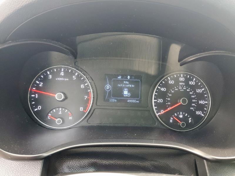 5XXGU4L32JG220580 - 2018 KIA OPTIMA EX BLACK photo 9