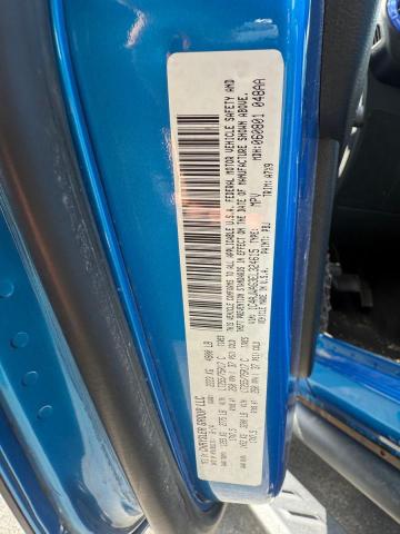 1C4AJWAG3EL324615 - 2014 JEEP WRANGLER SPORT BLUE photo 10