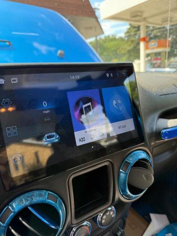 1C4AJWAG3EL324615 - 2014 JEEP WRANGLER SPORT BLUE photo 2