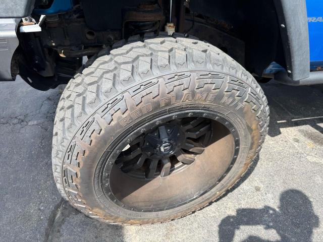 1C4AJWAG3EL324615 - 2014 JEEP WRANGLER SPORT BLUE photo 6