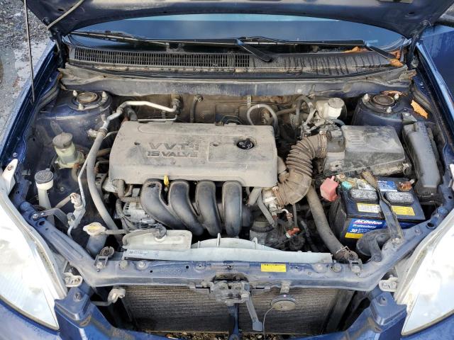 2T1KR32E28C718658 - 2008 TOYOTA COROLLA MA XR BLUE photo 11