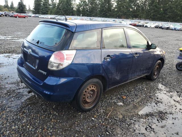 2T1KR32E28C718658 - 2008 TOYOTA COROLLA MA XR BLUE photo 3