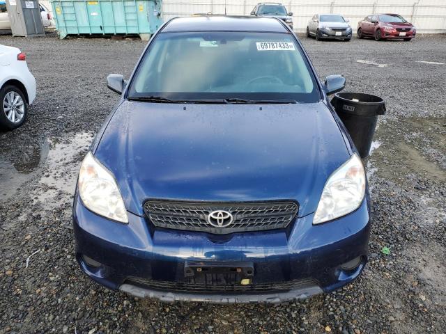 2T1KR32E28C718658 - 2008 TOYOTA COROLLA MA XR BLUE photo 5