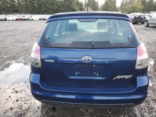 2T1KR32E28C718658 - 2008 TOYOTA COROLLA MA XR BLUE photo 6