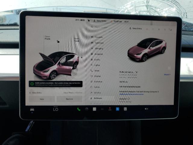 7SAYGDEE6PA102361 - 2023 TESLA MODEL Y WHITE photo 9