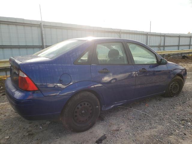 1FAFP34N25W307385 - 2005 FORD FOCUS ZX4 BLUE photo 3