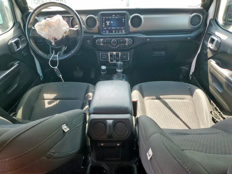 1C4HJXDN7MW549681 - 2021 JEEP WRANGLER U SPORT Turquoise photo 8