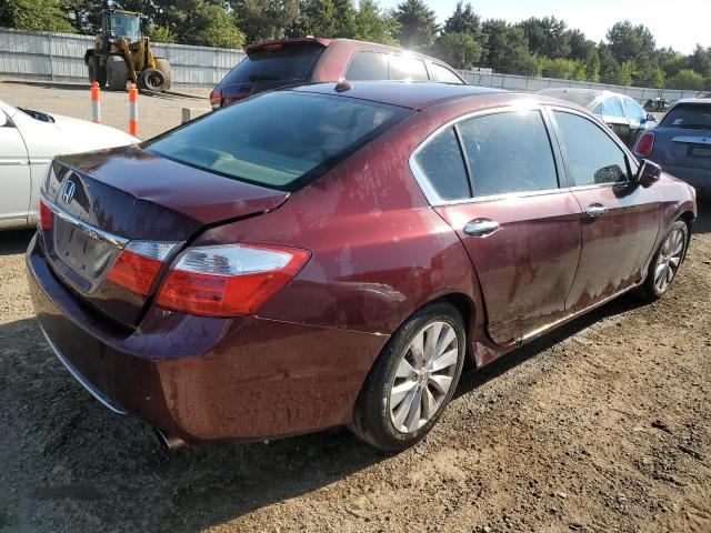 1HGCR2F86DA192537 - 2013 HONDA ACCORD EXL BURGUNDY photo 3