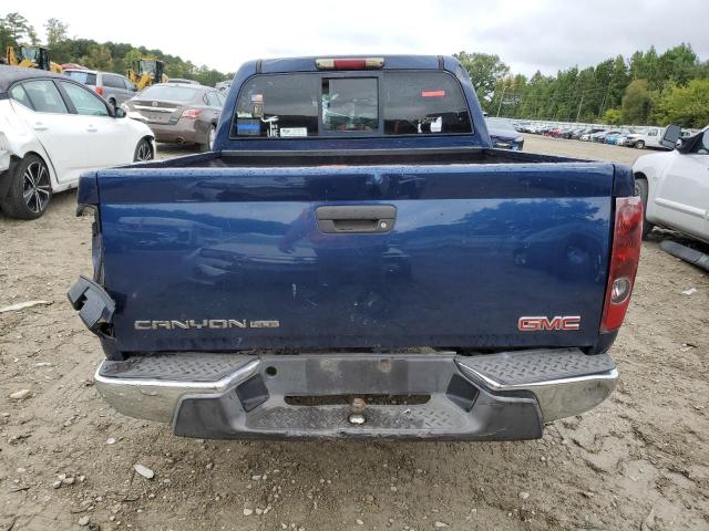 1GTDS136248100206 - 2004 GMC CANYON BLUE photo 6