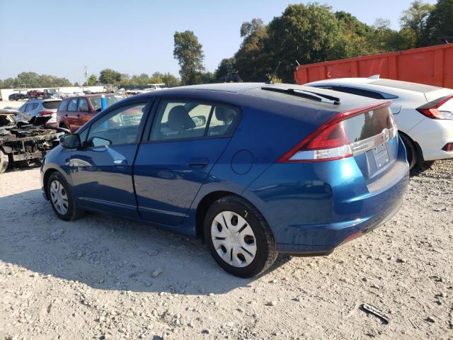 JHMZE2H36DS002752 - 2013 HONDA INSIGHT BLUE photo 2