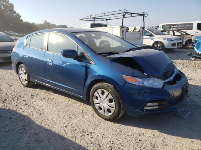 JHMZE2H36DS002752 - 2013 HONDA INSIGHT BLUE photo 4