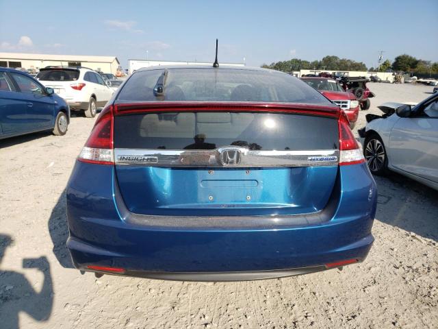 JHMZE2H36DS002752 - 2013 HONDA INSIGHT BLUE photo 6