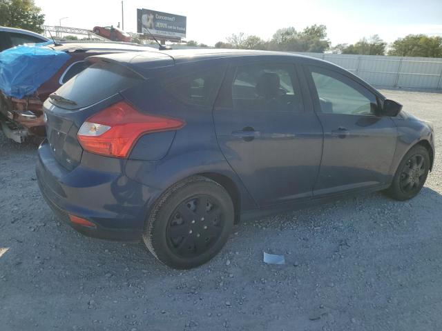 1FAHP3K27CL156852 - 2012 FORD FOCUS SE BLUE photo 3