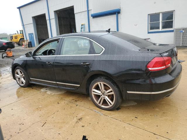 1VWCN7A38DC072467 - 2013 VOLKSWAGEN PASSAT SEL BLACK photo 2