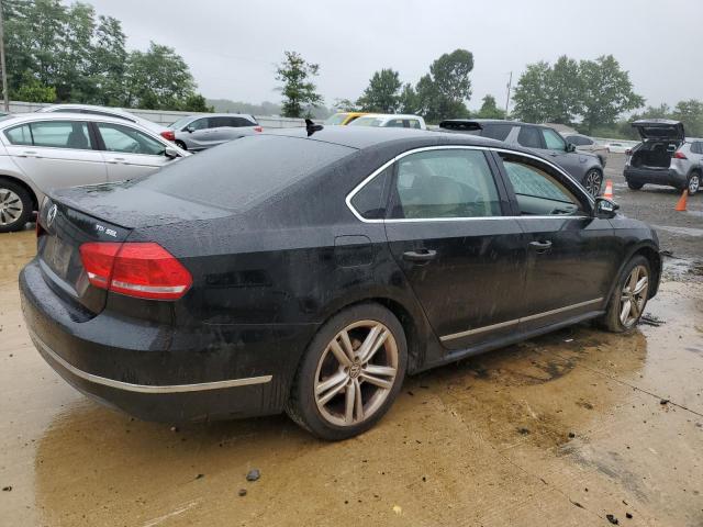 1VWCN7A38DC072467 - 2013 VOLKSWAGEN PASSAT SEL BLACK photo 3