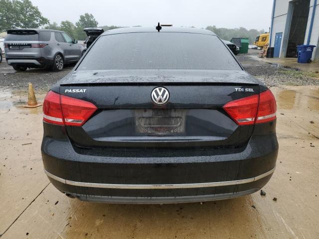 1VWCN7A38DC072467 - 2013 VOLKSWAGEN PASSAT SEL BLACK photo 6