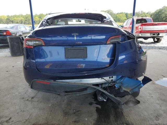 5YJYGDEE7MF075246 - 2021 TESLA MODEL Y Синій фото 6